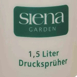 SIENA GARDEN Drucksprüher, Fassungsvermögen 1,5 Liter Mit Überdruckventil 15