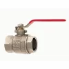 SIENA GARDEN Messing Kugelhahn 19 Mm (¾”) Innengewinde Vernickelt 5