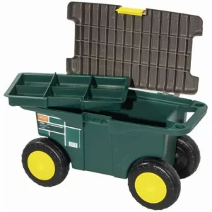 SIENA GARDEN Hobby-/Gartenwagen Grün/gelb Schubkarre Garten Terrasse Transportwagen Wagen TOP 13
