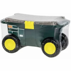 SIENA GARDEN Hobby-/Gartenwagen Grün/gelb Schubkarre Garten Terrasse Transportwagen Wagen TOP 15