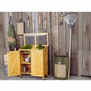 SIENA GARDEN Edelstahl Pflanzgabel ClassicLine Holzgriff Blumengabel Kleingerät Gartengeräte 9