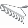 SIENA GARDEN Bügelrechen 16 Zinken 4cm Fächerbesen Gartenrechen Rechen Gartengeräte Terrasse 13