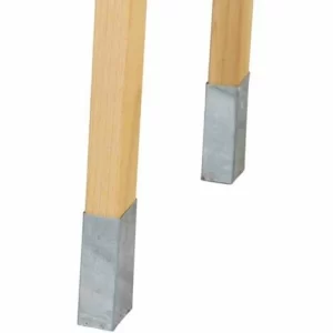 SIENA GARDEN Pflanztisch, 76 X 37 X 81 Cm, Natur Kiefernholz Mit Verzinkter Arbeitsplatte Und Haken 15