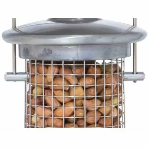SIENA GARDEN Vogelfuttersäule Aluminium Line Für Nüsse, 24 Cm 15