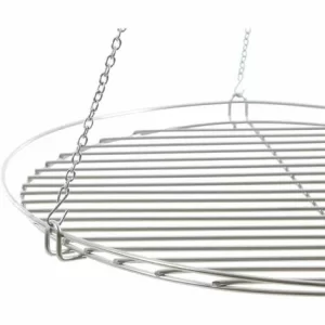 SIENA GARDEN Grillrost INOX Zu 55 Cm Feuerschale XXL Inkl. Kette + S-Haken 15