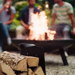 SIENA GARDEN Feuerschale XXL Anthrazit Ø 55 Cm Langlebiges Produkt, Stahl Unbehandelt 9