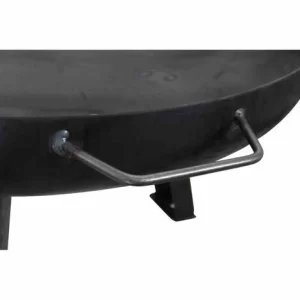 SIENA GARDEN Feuerschale XXL Anthrazit Ø 55 Cm Langlebiges Produkt, Stahl Unbehandelt 13