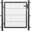 SIENA GARDEN Einstabtor Höhe 1250 X Breite 1000 Mm Anthrazit New-System, 250 X 50 4-kant 8