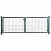 SIENA GARDEN Doppeltor 3000 X 1000 Mm Grün New-System, 250 X 50 4-kant 7