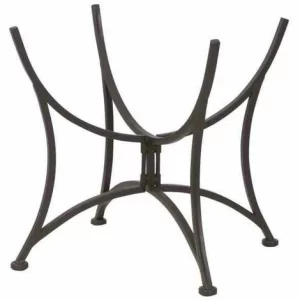 SIENA GARDEN Feuerschale Antik, Metall Pulverbeschichtet, Rostbraun Mit Klappbarem Fuß, 64,5 X 53,5 X 48,5 Cm 12
