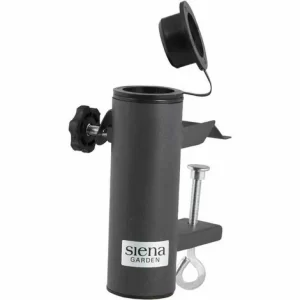 SIENA GARDEN Schirmhalter Für Balkon-Geländer Sonnenschirmhalter Balkonklammer Schirmständer 9