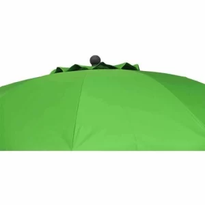 SIENA GARDEN Tropico Mittelstockschirm Anthrazit/limette Ø 250cm Gestell Stahl Anthrazit, Bezug 100% Polyester, 180g/m² In Limette, Lichtschutzfaktor UPF 50+ 13