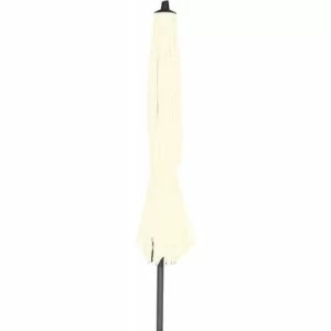 SIENA GARDEN Avio Mittelstockschirm Anthrazit/ecru Ø 350cm Gestell Alu Anthrazit, Streben Stahl, Bezug 100% Polyester, 220g/m² Ecru, Lichtschutzfaktor UPF 50+ 9
