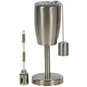 SIENA GARDEN Tischölfackel Lina, Aus Edelstahl, Aluminium Und Fiberglasdocht Ø 9 X 27 Cm, Max. Ölfüllmenge 400 Ml 6