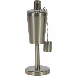 SIENA GARDEN Tischölfackel Dana, Aus Edelstahl, Aluminium Und Fiberglasdocht Ø 9 X 27 Cm, Max. Ölfüllmenge 340 Ml 8