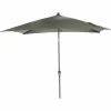 SIENA GARDEN Avio Mittelstockschirm Anthrazit/olive 250x250cm Gestell Alu Anthrazit, Streben Stahl, Bezug 100% Polyester, 220g/m² Olive, Lichtschutzfaktor UPF 50+ 17