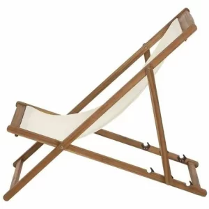 SIENA GARDEN Aviro Beachliege Geölt, Bezug In Ecru Akazie FSC 100% 11