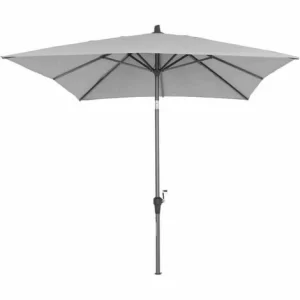 SIENA GARDEN Avio Mittelstockschirm Anthrazit/stone 300x200cm Gestell Alu Anthrazit, Streben Stahl, Bezug 100% Polyester, 220g/m² Stone, Lichtschutzfaktor UPF 50+ 13
