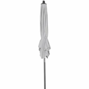 SIENA GARDEN Avio Mittelstockschirm Anthrazit/stone Ø 250cm Gestell Alu Anthrazit, Streben Stahl, Bezug 100% Polyester, 220g/m² Stone, Lichtschutzfaktor UPF 50+ 13