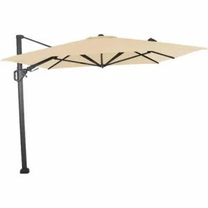 SIENA GARDEN Sunset N+ Ampelschirm Anthrazit/ecru 350x260cm Gestell Aluminium Anthrazit, Bezug 100% Polyester, 300g/m² In Ecru, PU-beschichtet, UPF 50+ 9