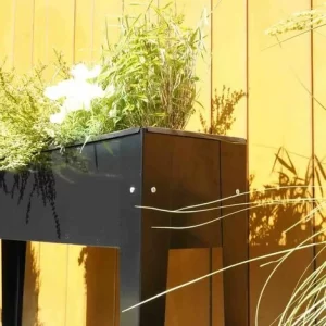 SIENA GARDEN Hochbeet Slim, 98 X 25 X 82 Cm Anthrazit, Metall Pulverbeschichtet 15
