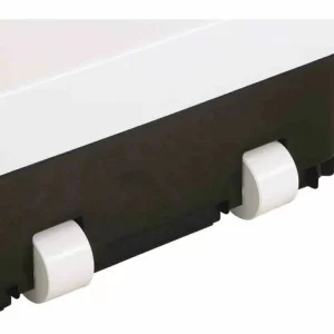 SIENA GARDEN Schirmständer 45 Kg Eckig, Weiß Kunststoffrohr 19-54 Mm, Mit Rollen Und Handmulden, Füllbar Mit Sand 13