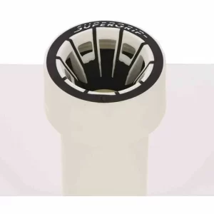 SIENA GARDEN Schirmständer 45 Kg Eckig, Weiß Kunststoffrohr 19-54 Mm, Mit Rollen Und Handmulden, Füllbar Mit Sand 15