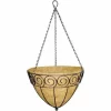 SIENA GARDEN Hängeampel Cone Design Ø 35 Cm Mit Kokoseinlage, Kette Und Haken 5