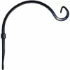 SIENA GARDEN Wandhaken Gebogen, 40 Cm, Schwarz Wetterbeständig 5