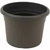 SIENA GARDEN Topf CILINDRO Ø 70 X 49,2 Cm, Anthrazit Rundes Kunststoffgefäß Mit Bodenlöchern 5
