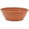 SIENA GARDEN Schale Ø 50 X 18 Cm, Terracotta Rundes Kunststoffgefäß Mit Bodenlöchern 7