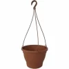 SIENA GARDEN Hängeampel Ø 30 X 20 Cm, Terracotta Pflanzgefäß Aus Kunststoff 7