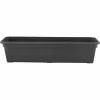 SIENA GARDEN Balkonkasten 60 X 16,9 X 13,8 Cm, Anthrazit Pflanzgefäß Aus Kunststoff 5