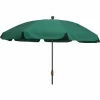 SIENA GARDEN Tropico Mittelstockschirm Anthrazit/grün Ø 200cm Gestell Stahl Anthrazit, Bezug 100% Polyester, 180g/m² In Grün, Lichtschutzfaktor UPF 50+ 8