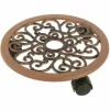 SIENA GARDEN Pflanzenroller Guss, Ø 30 Cm, Braun Tragkraft: 50 Kg 5