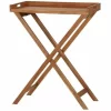 SIENA GARDEN Minera Tablett, Gestell Und Fläche Akazienholz FSC®-100% Natur, Praktisch Zusammenklappbar, Optimale Arbeitshöhe Zum Grillen 17