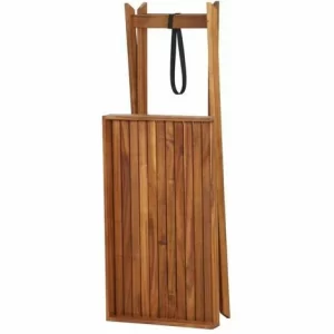 SIENA GARDEN Minera Tablett, Gestell Und Fläche Akazienholz FSC®-100% Natur, Praktisch Zusammenklappbar, Optimale Arbeitshöhe Zum Grillen 15