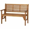 SIENA GARDEN Lovera 2er Bank Gestell Und Fläche Akazienholz FSC®-100% Natur 19