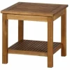 SIENA GARDEN Astoria Beistelltisch 45x45x45 Cm Gestell Und Tischplatte Akazienholz Natur Geölt 13