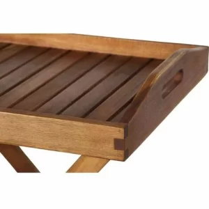 SIENA GARDEN Astoria Tablett 60x40x70 Cm Gestell Und Tischplatte Akazienholz Natur Geölt, Fläche Akazienholz Natur 11