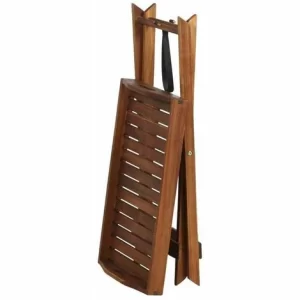 SIENA GARDEN Astoria Tablett 60x40x70 Cm Gestell Und Tischplatte Akazienholz Natur Geölt, Fläche Akazienholz Natur 15