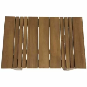 SIENA GARDEN Falun Hocker Gestell Und Fläche Akazienholz FSC®-100% Natur 13