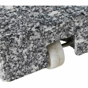 SIENA GARDEN Granitständer Trolley 45 Kg Eckig Mit Tolley-Auszug Und Rollen 13