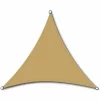 SIENA GARDEN Solino Sonnensegel Sand 180g/m² HDPE, 3-eckig, 5x5x5m 13
