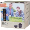 SIENA GARDEN Kokos-Quelltabs Mit Netz, 100 Stück, Braun, Kokosfasern, Ø 3,5 Cm 5