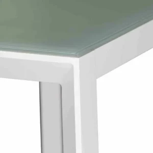SIENA GARDEN Lardo Bartisch 140x80x104 Cm Stehtisch Küchentisch Tresentisch Bistrotisch 6