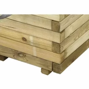 SIENA GARDEN Pflanzkübel Taunus 60 60 X 60 X 43 Cm, Kiefernholz FSC 100% 11