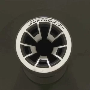 SIENA GARDEN Betonständer 30 Kg Rund, Anthrazit Kunststoffrohr 21-54 Mm, Mit Handmulden 10