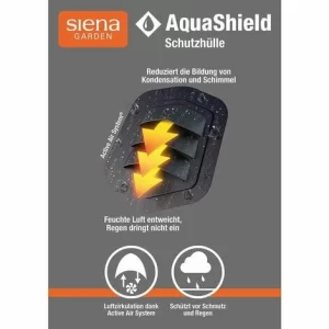 SIENA GARDEN AquaShield Tragetasche 125x32x50 Cm Hellgrau, 100% Polyester 9