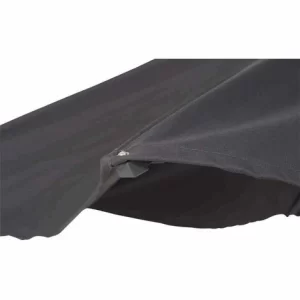 SIENA GARDEN Avio Mittelstockschirm Anthrazit/anthrazit Ø 300cm, Gestell Alu Anthrazit, Streben Stahl, Bezug 100% Polyester, 220g/m² Anthrazit, Lichtschutzfaktor UPF 50+ 11
